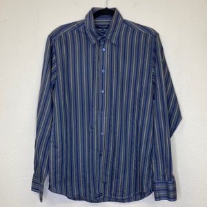 Ted Baker Button-Front Shirt Size 3 - Men's Size 38/Medium
